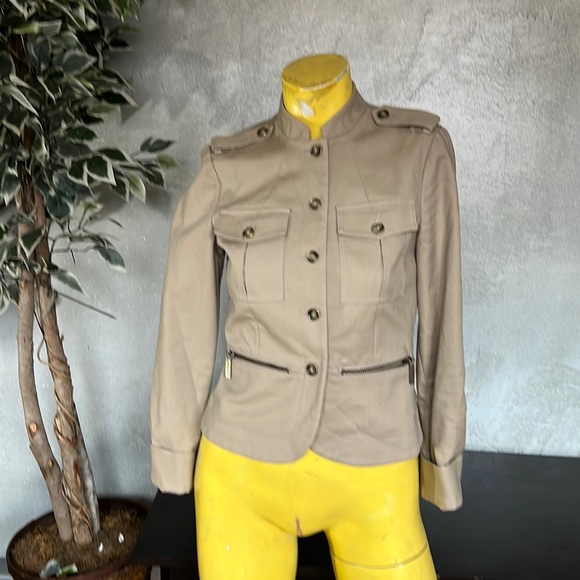 MICHAEL KORS MILITARY BLAZER SIZE 2 - Picture 2 of 4